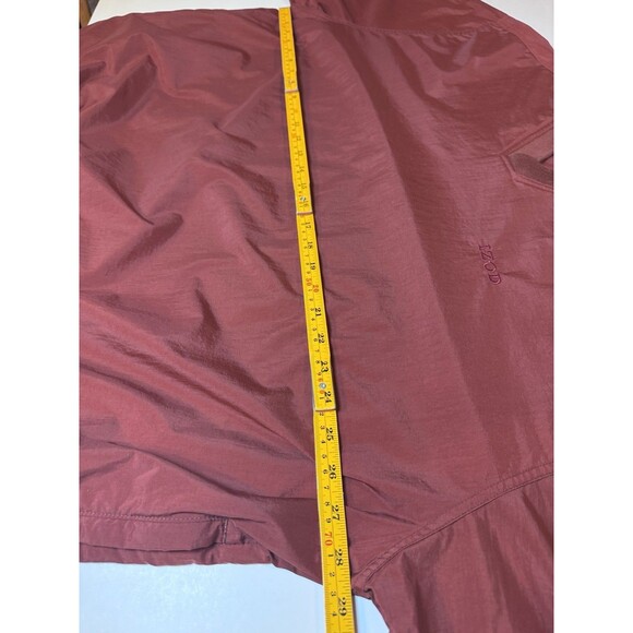 Vintage Izod Men’s Gold Jacket Pullover Nylon Windbreaker Size XL - Picture 5 of 8